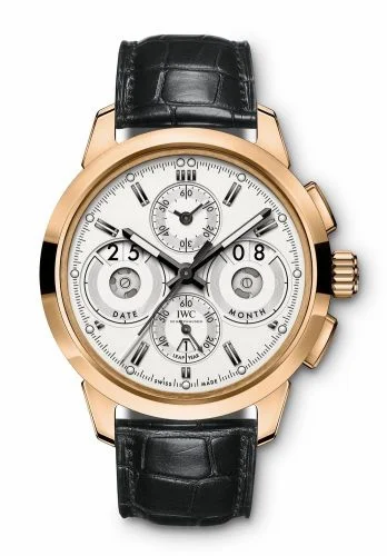 IWC Ingenieur Perpetual Calendar Digital Date-Month Red Gold / Silver IW3817-01 (IW381701)